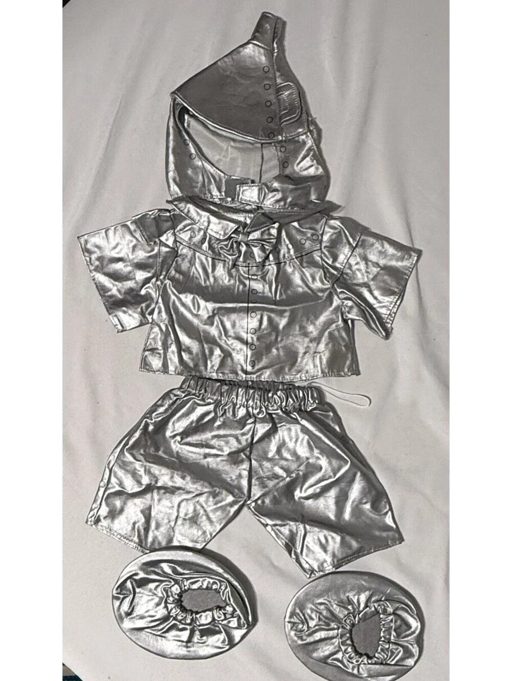 Build a Bear Wizard of Oz 80th Anniversary Tin Man Costume
